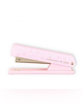 💗Stapler from LoveShackFancy x Target Yoobi Blooming Strawberry Macaroon